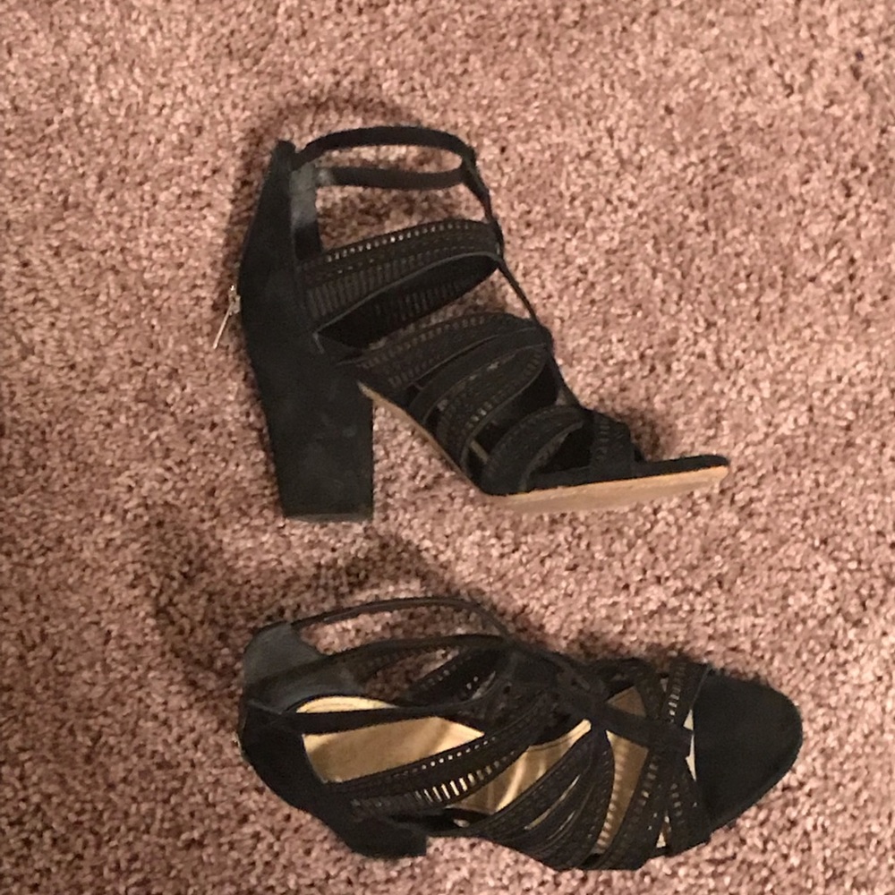 Black heels